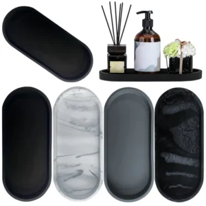 3Silicone Countertop Oval Storage Tray Home Decor3